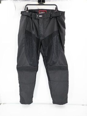 BILT Pants Mens 40 BLM 4 Mesh Motorcycle Riding Adjustable Waist Black riding